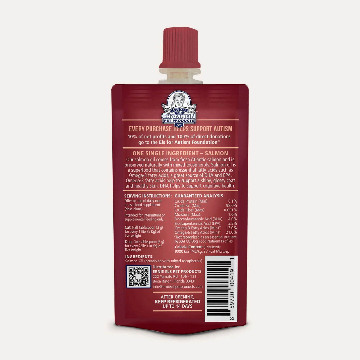 Travel Size Salmon Oil