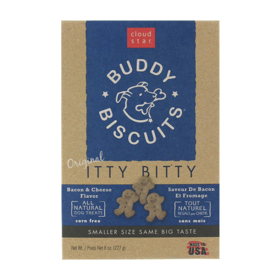 Bacon and Cheese Itty Bitty Buddy Biscuits