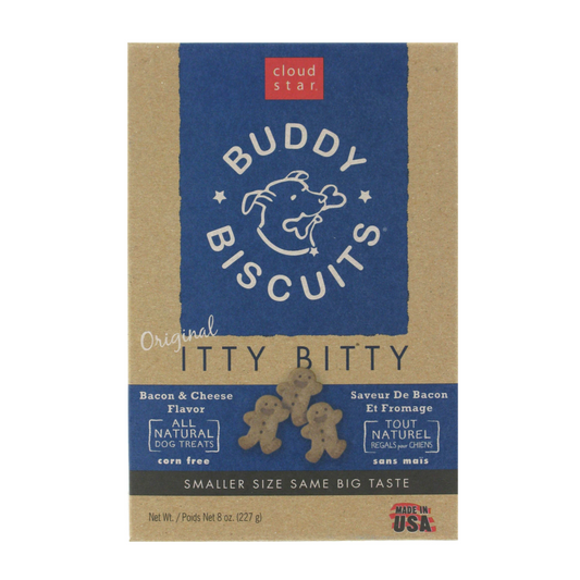 Bacon and Cheese Itty Bitty Buddy Biscuits
