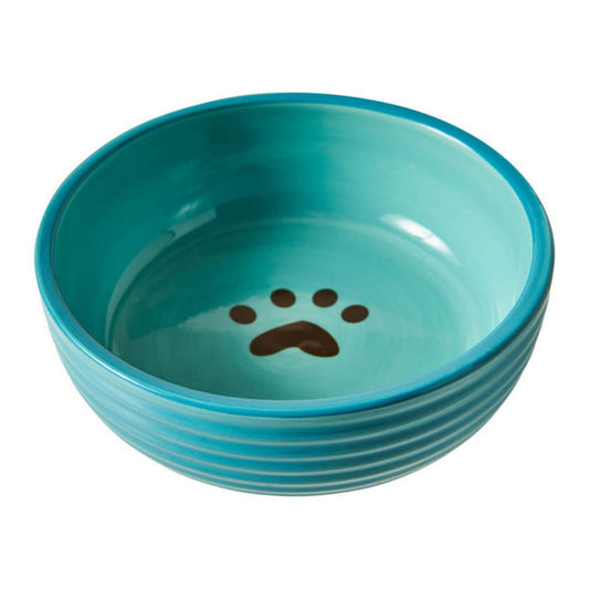 Spot Elegance 5" Aqua Dog Bowl