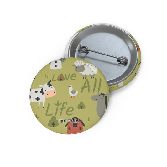 Love All Life Pin (Farm Edition)