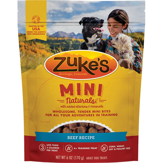 Zukes Mini Naturals Beef Recipe