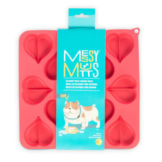 Messy Mutts Heart Molds 2Pk