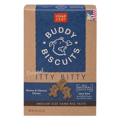 Bacon and Cheese Itty Bitty Buddy Biscuits