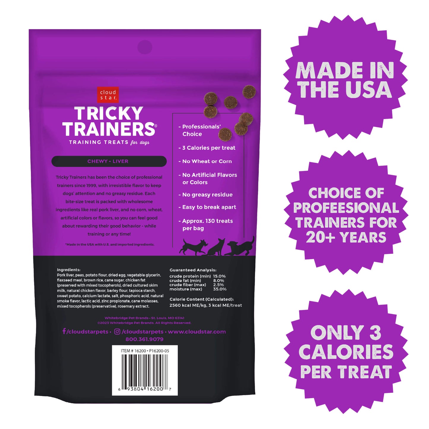 Tricky Trainers Chewy Liver Treats