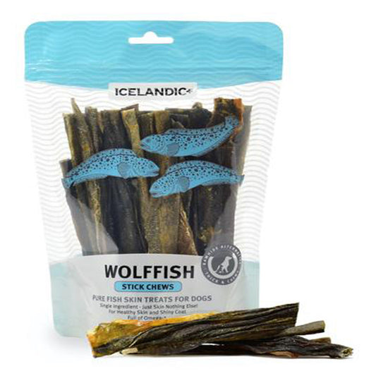 Icelandic Wolffish Skin Chews