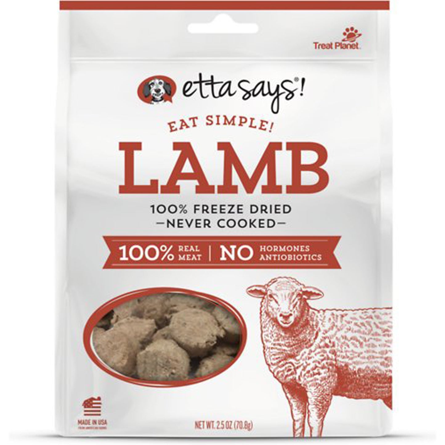 Etta Says Eat Simple! Freeze Dried Lamb Treats