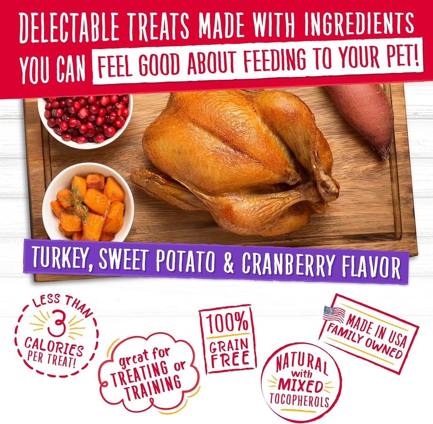 Turkey And Sweet Potato Grain Free Crunch