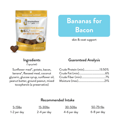 Bananas For Bacon Soft Baked Treats