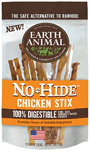 Earth Animal No Hide Chicken Stix 10 Pack